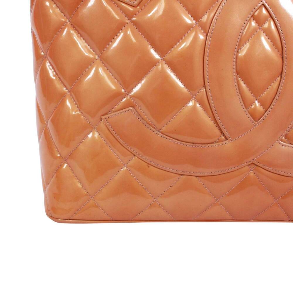 CHANEL Orange Leather Reissue Tote Bag - Picture 14 of 16